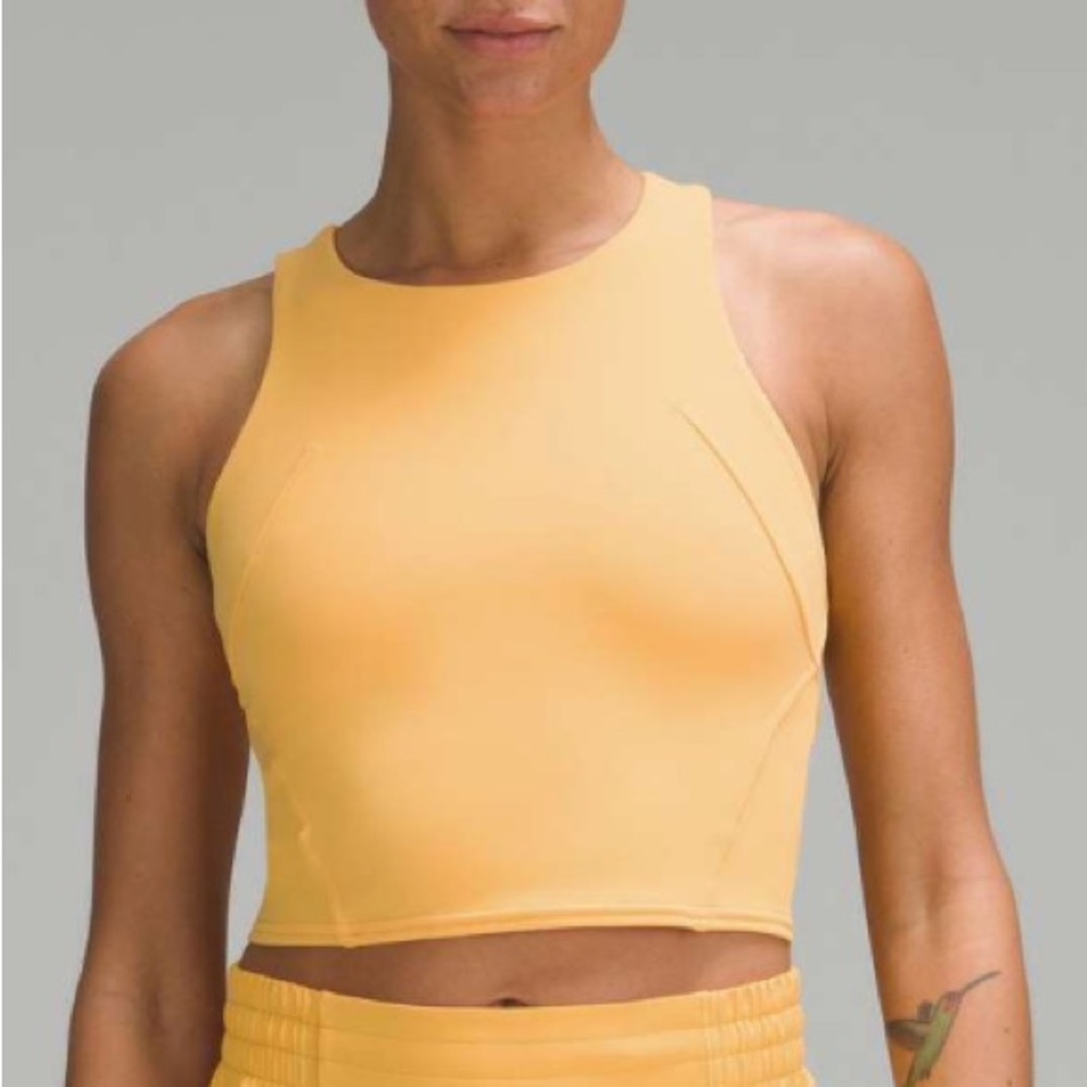 lululemon athletica Yellow Tank Top
